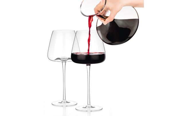 WINE GLASSES HEART STYLE 17 FL.OZ