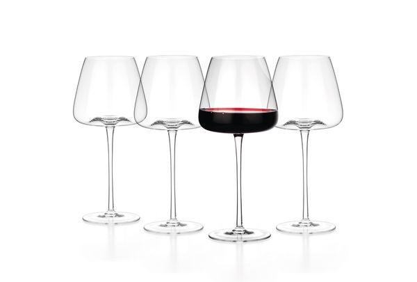 WINE GLASSES HEART STYLE 17 FL.OZ
